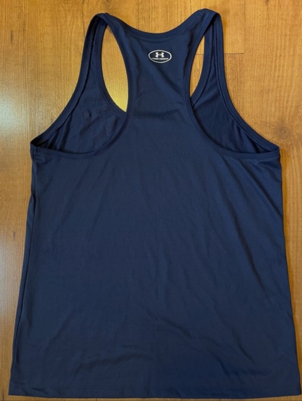 Under Armour Navy Blue Racerback Performance Tank - Picture 3 of 5
